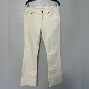 J. Crew White Bootcut Jeans 29 R